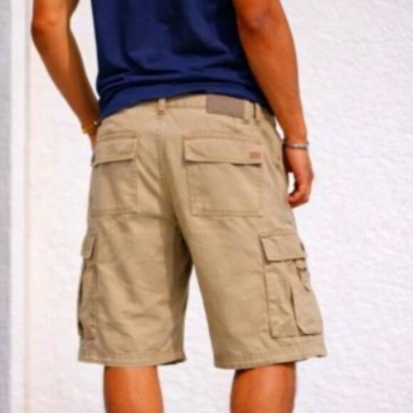 Urban Pipeline Hiking/Utility Cargo Cotton Khaki Tan Shorts 36 waist - Picture 2 of 14